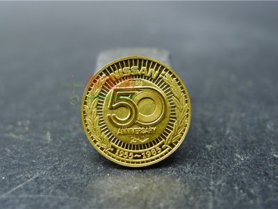 尼桑创业50年纯金币3.7克