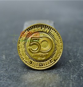 尼桑创业50年纯金币3.7克